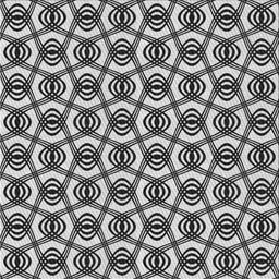 Square Patterned Charcoal Black Novelty Rug, pat3919