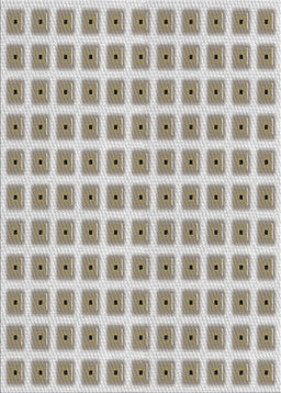 Machine Washable Transitional Army Brown Rug, wshpat391