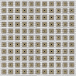 Sideview of Machine Washable Transitional Army Brown Rug, wshpat391