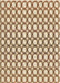 Patterned Light Brown Rug, pat392brn