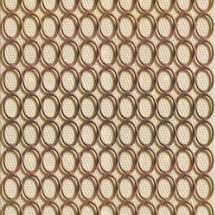 Patterned Light Brown Rug, pat392brn