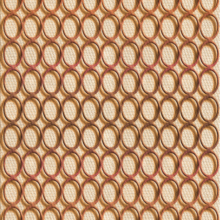 Patterned Mahogany Brown Rug, pat392org