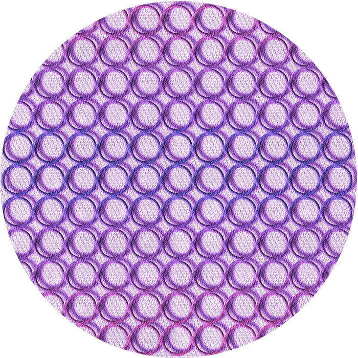 Square Patterned Blossom Pink Rug, pat392pur