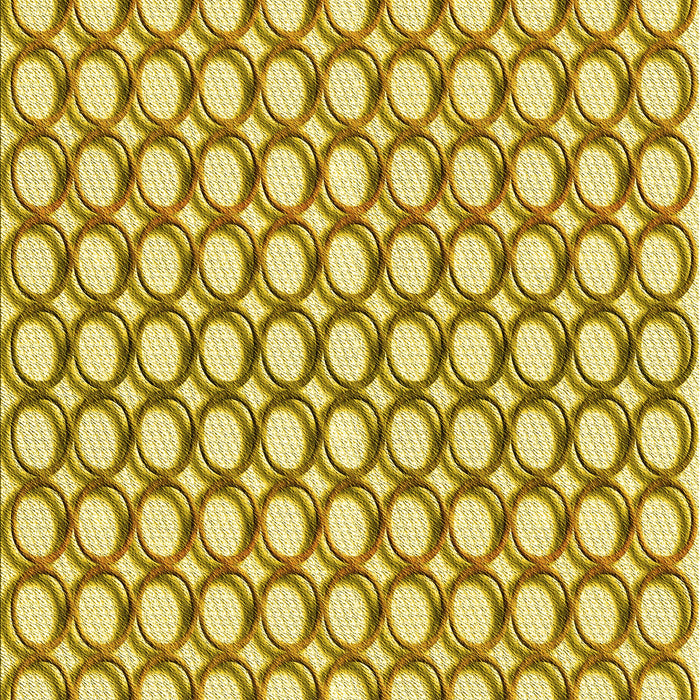 Machine Washable Transitional Bold Yellow Rug, wshpat392yw