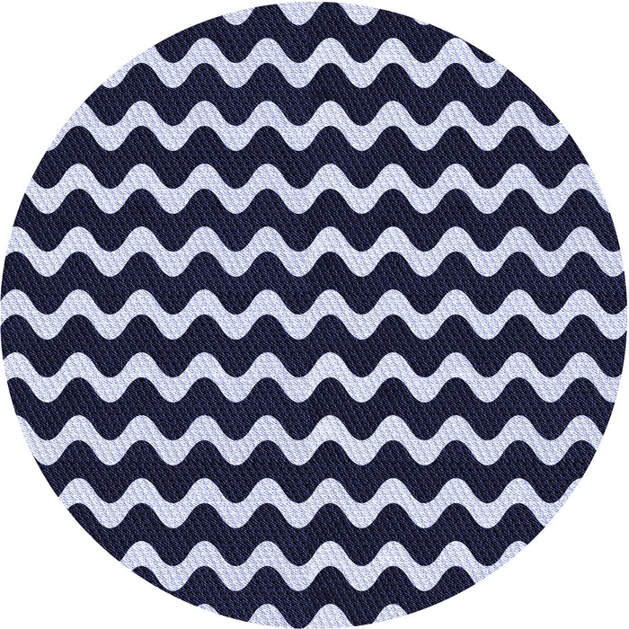 Square Machine Washable Transitional Night Blue Rug in a Living Room, wshpat3920blu