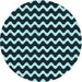 Square Patterned Tiffany Blue Rug, pat3920lblu