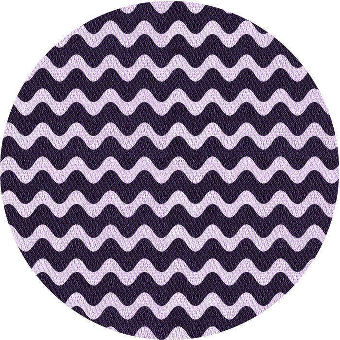 Square Patterned Bright Lilac Purple Rug, pat3920pur