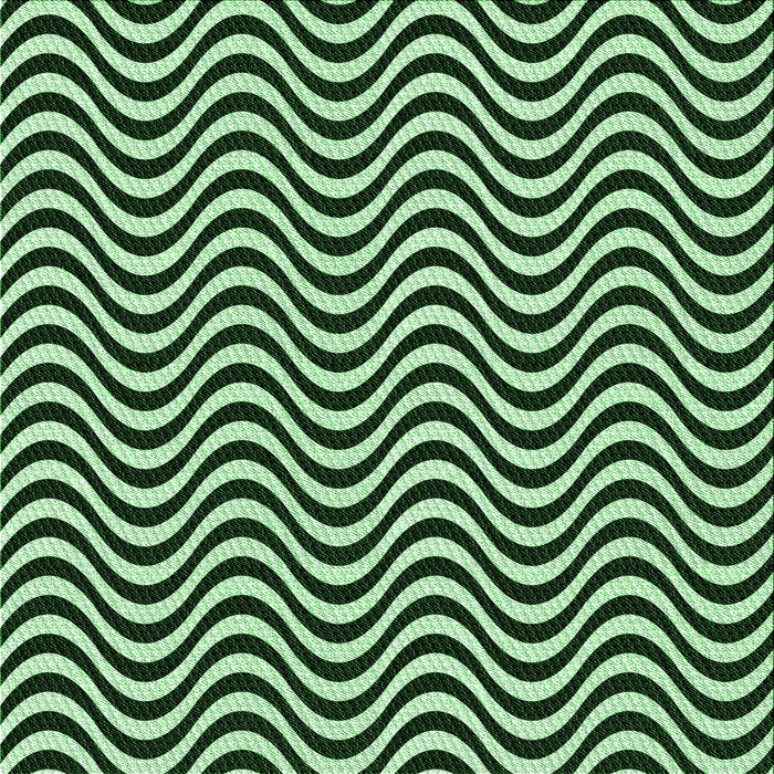 Round Patterned Light Green Rug, pat3921grn