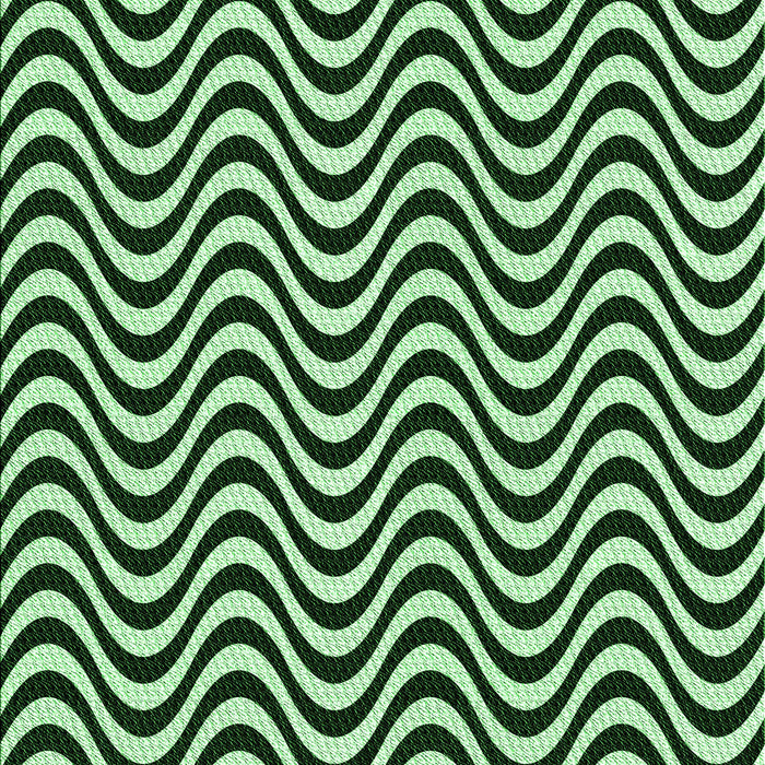 Machine Washable Transitional Light Green Rug, wshpat3921grn