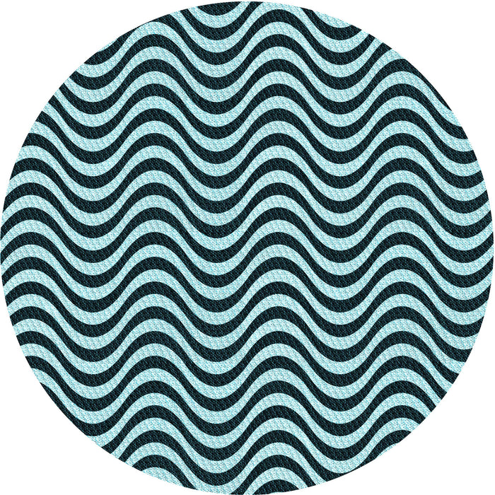 Square Machine Washable Transitional Blue Rug in a Living Room, wshpat3921lblu