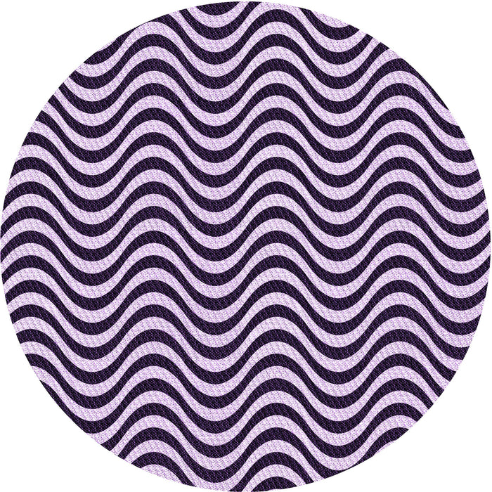 Square Machine Washable Transitional Blossom Pink Rug in a Living Room, wshpat3921pur