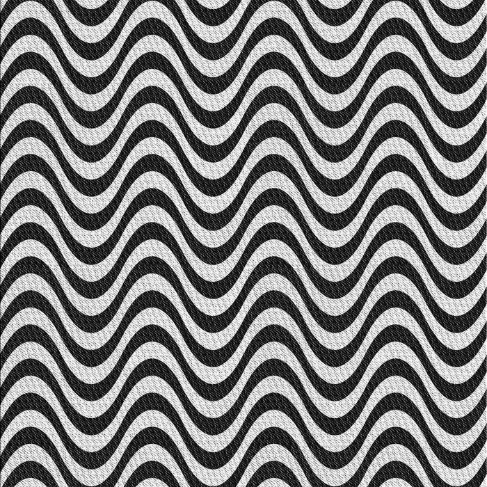 Patterned Light Gray Novelty Rug, pat3921