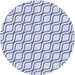 Square Patterned Lavender Blue Rug, pat3922blu
