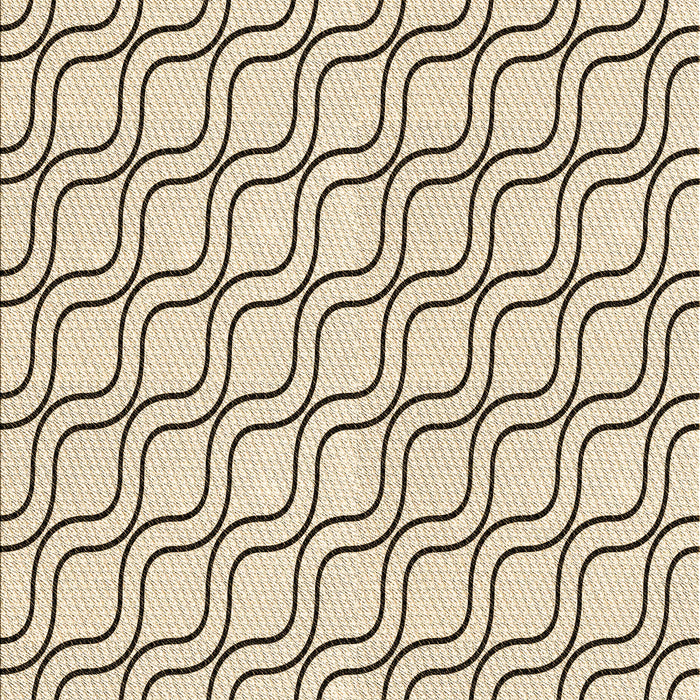 Patterned Moccasin Beige Rug, pat3922brn