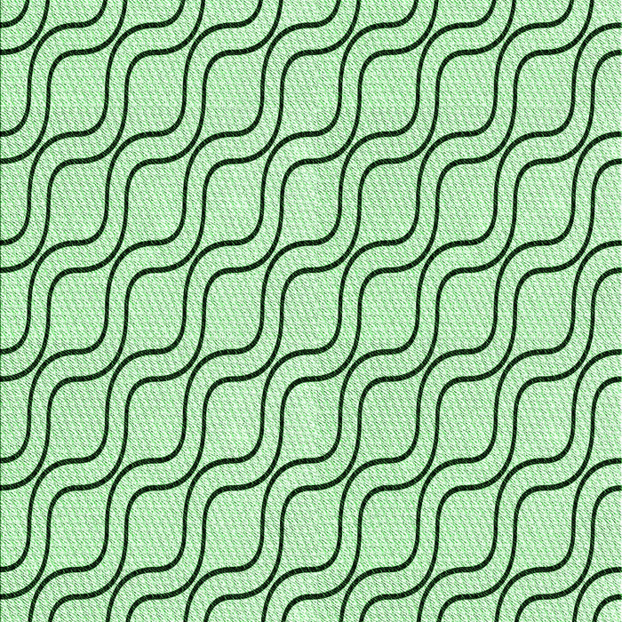 Patterned Mint Green Rug, pat3922grn