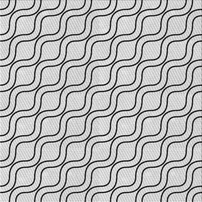 Round Patterned Gray Rug, pat3922gry