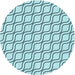 Square Patterned Seafoam Green Rug, pat3922lblu