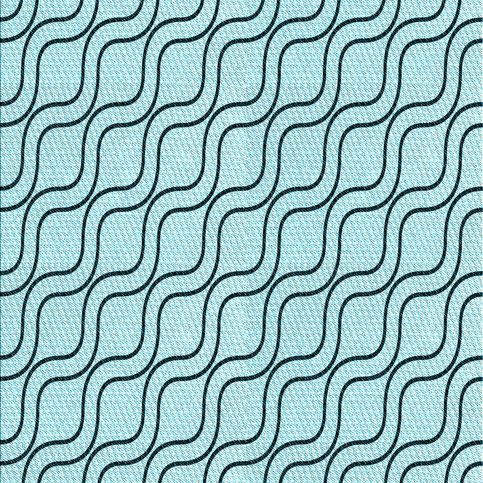 Patterned Seafoam Green Rug, pat3922lblu