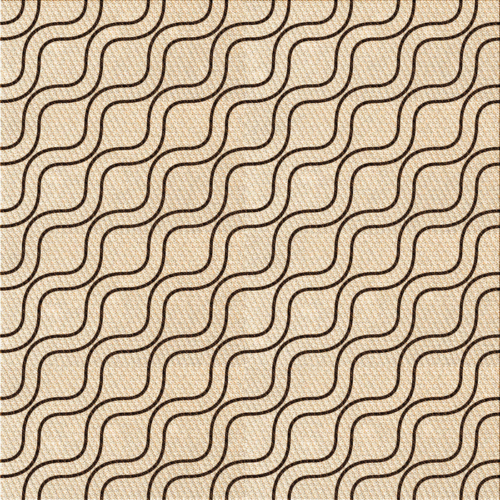 Round Patterned Copper Brown Rug, pat3922org