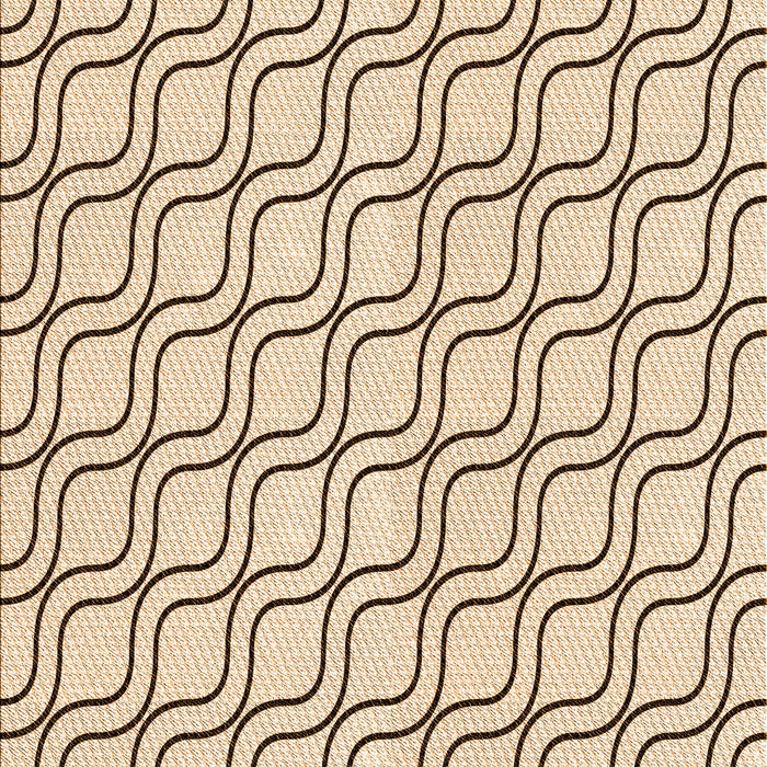 Patterned Copper Brown Rug, pat3922org