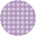 Square Patterned Purple Flower Purple Rug, pat3922pur