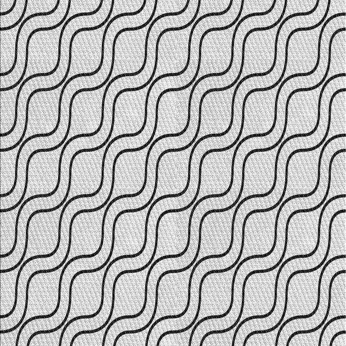 Machine Washable Transitional White Smoke Rug, wshpat3922