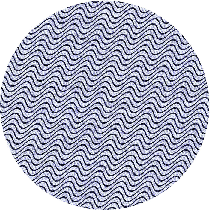 Square Patterned Lavender Blue Rug, pat3923blu