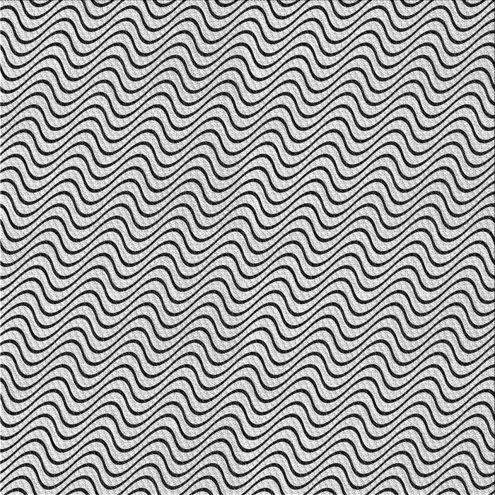 Round Patterned Platinum Gray Rug, pat3923gry