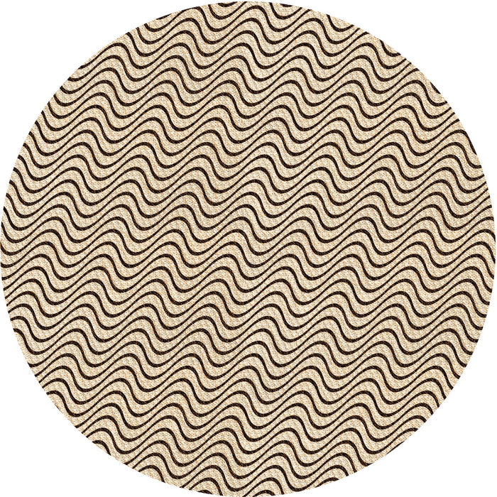 Square Patterned Red Brown Rug, pat3923org