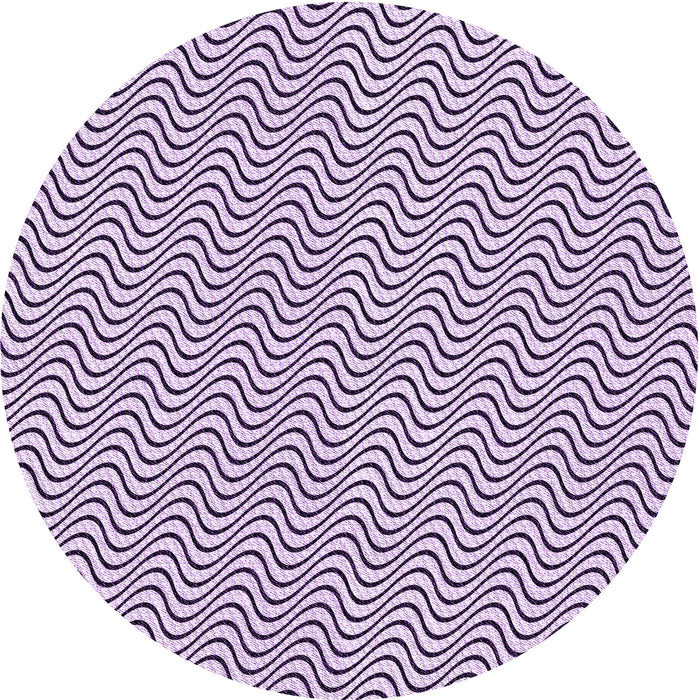 Square Machine Washable Transitional Purple Rug in a Living Room, wshpat3923pur