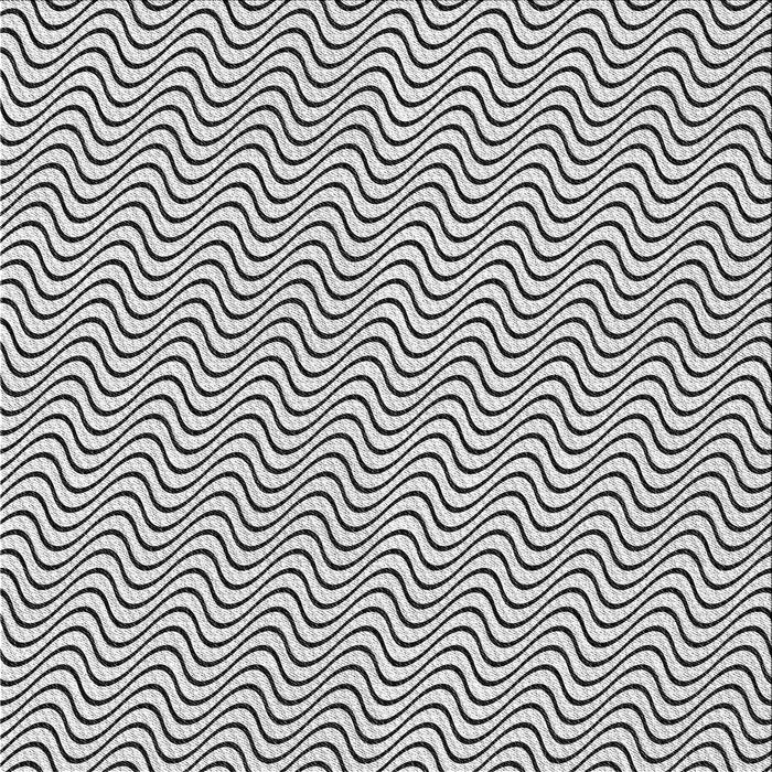 Sideview of Machine Washable Transitional White Smoke Rug, wshpat3923