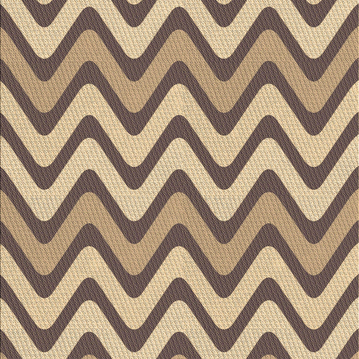 Machine Washable Transitional Yellow Rug, wshpat3924brn