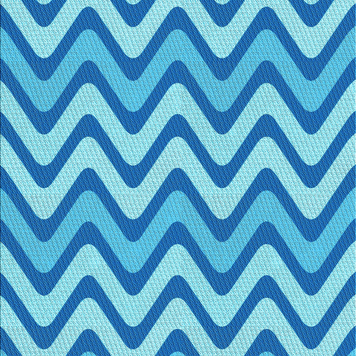 Machine Washable Transitional Neon Blue Rug, wshpat3924lblu