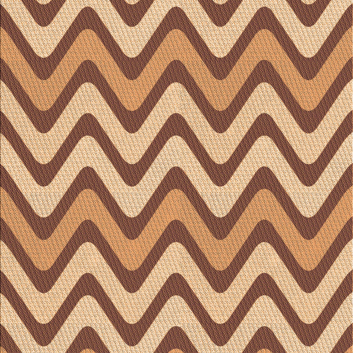 Patterned Yellow Orange Rug, pat3924org