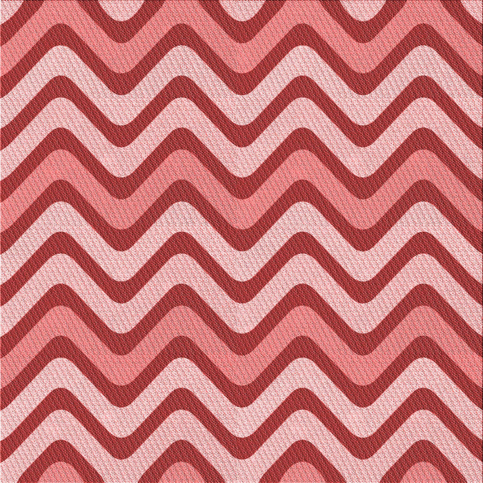 Round Machine Washable Transitional Pastel Pink Rug, wshpat3924rd