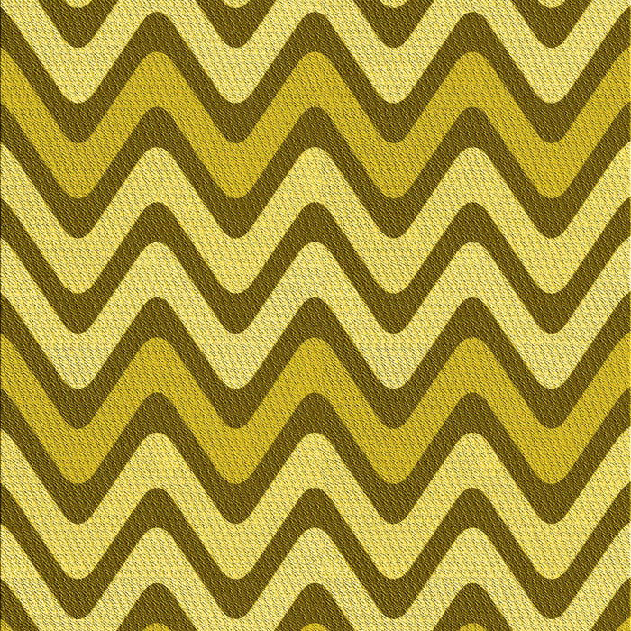 Machine Washable Transitional Yellow Rug, wshpat3924yw