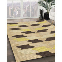 Patterned Brown Rug, pat3925brn