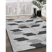 Patterned Smokey Gray Rug in Family Room, pat3925gry