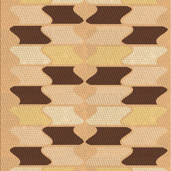 Patterned Red Rug, pat3925org