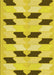 Patterned Yellow Rug, pat3925yw