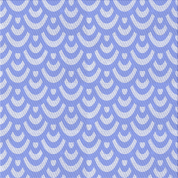 Round Patterned Sky Blue Rug, pat3926blu