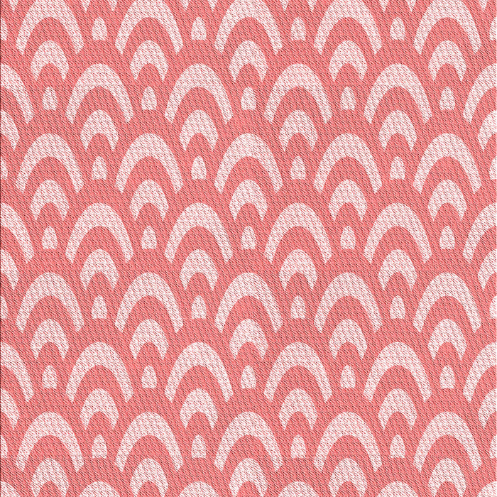 Patterned Baby Pink Rug, pat3926rd