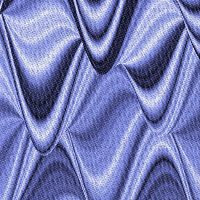 Round Patterned Denim Blue Rug, pat3927blu