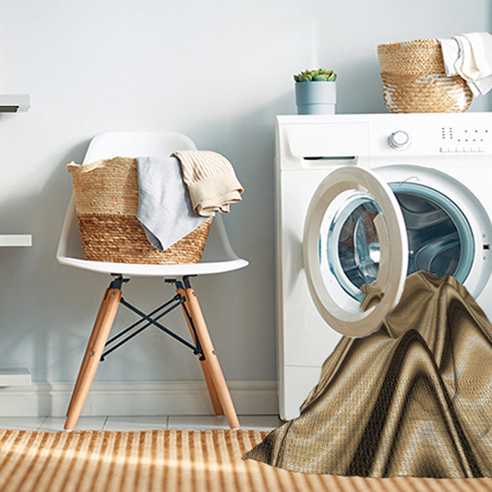 Machine Washable Transitional Red Brown Rug in a Washing Machine, wshpat3927brn
