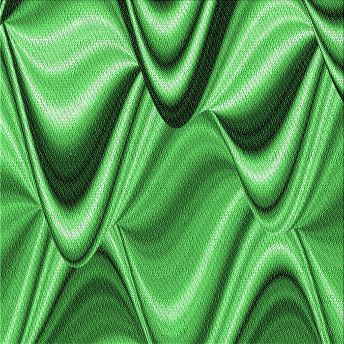 Round Patterned Green Rug, pat3927grn