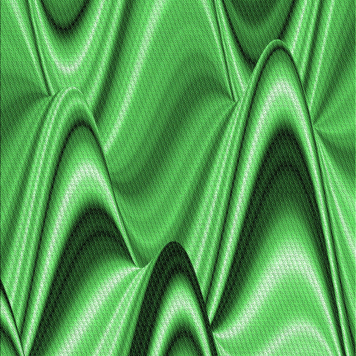 Patterned Green Rug, pat3927grn