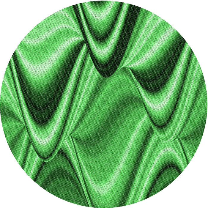 Square Machine Washable Transitional Green Rug in a Living Room, wshpat3927grn