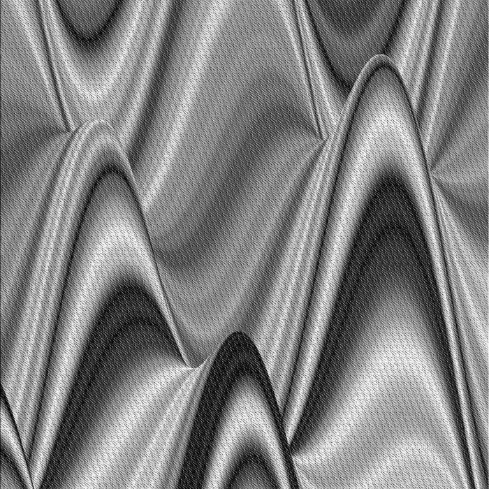 Patterned Cloud Gray Rug, pat3927gry