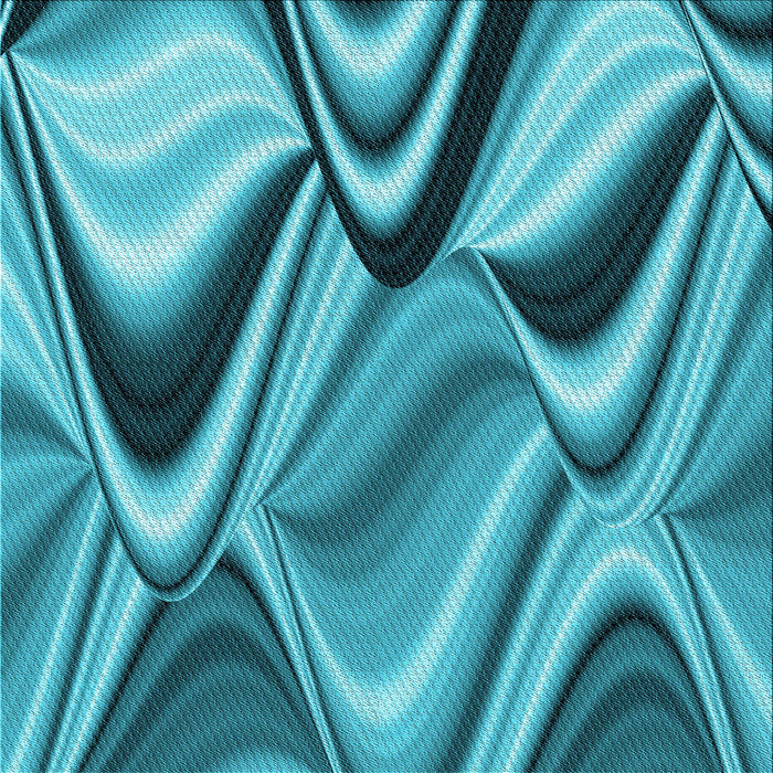 Round Patterned Dark Cyan Green Rug, pat3927lblu