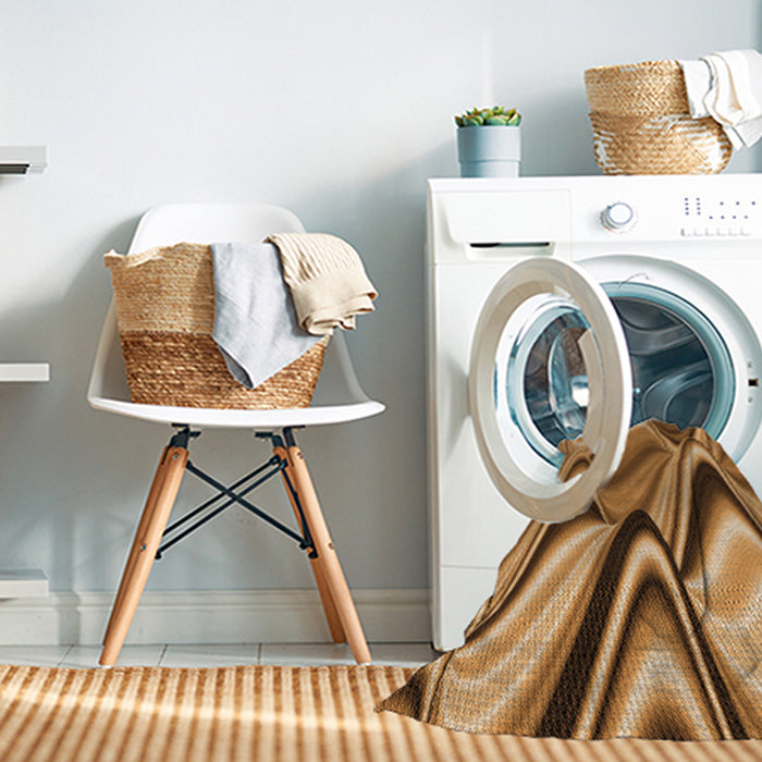 Machine Washable Transitional Orange Rug in a Washing Machine, wshpat3927org